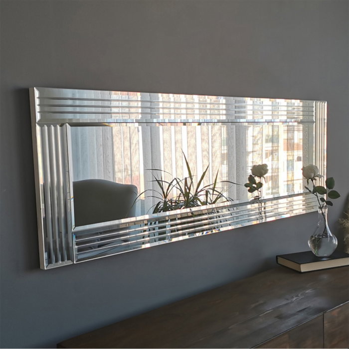 Hanah Home Espejo Moderno A303Y Plata Hanah Home Espejo Moderno A303Y Plata